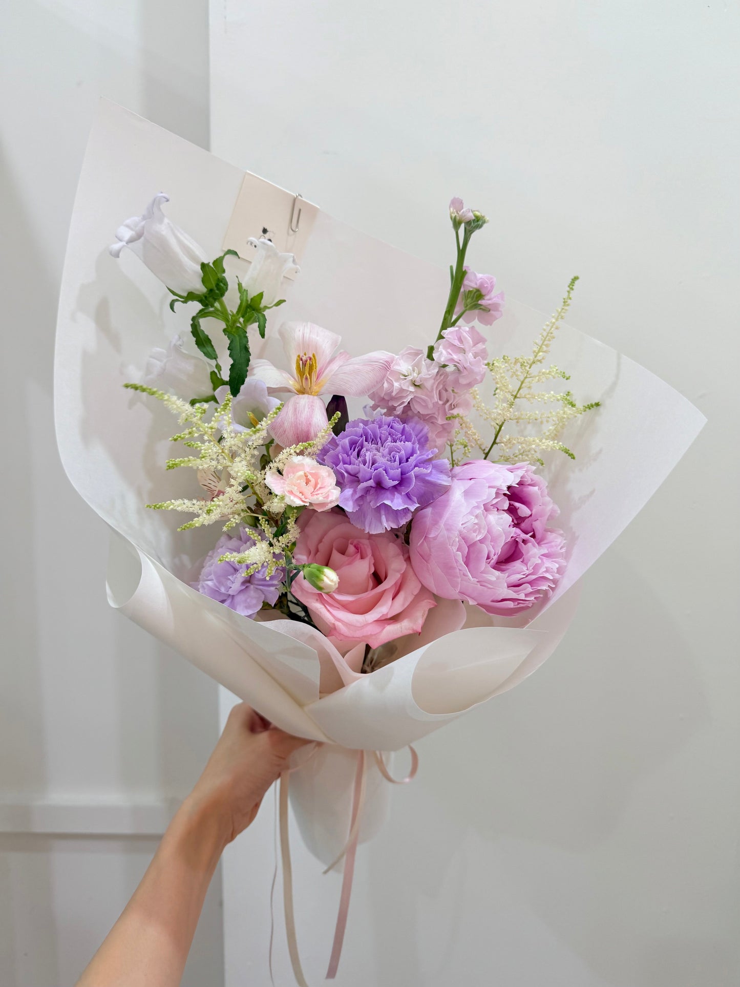 Soft Lilac & Pink Rosy Isle