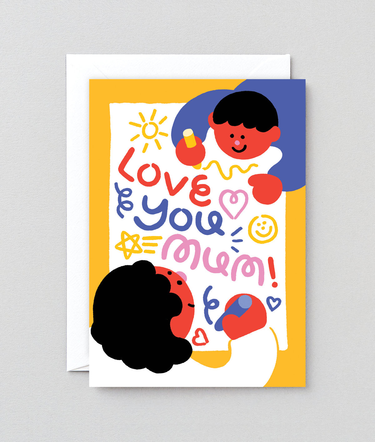 Greeting Card Rosy Isle