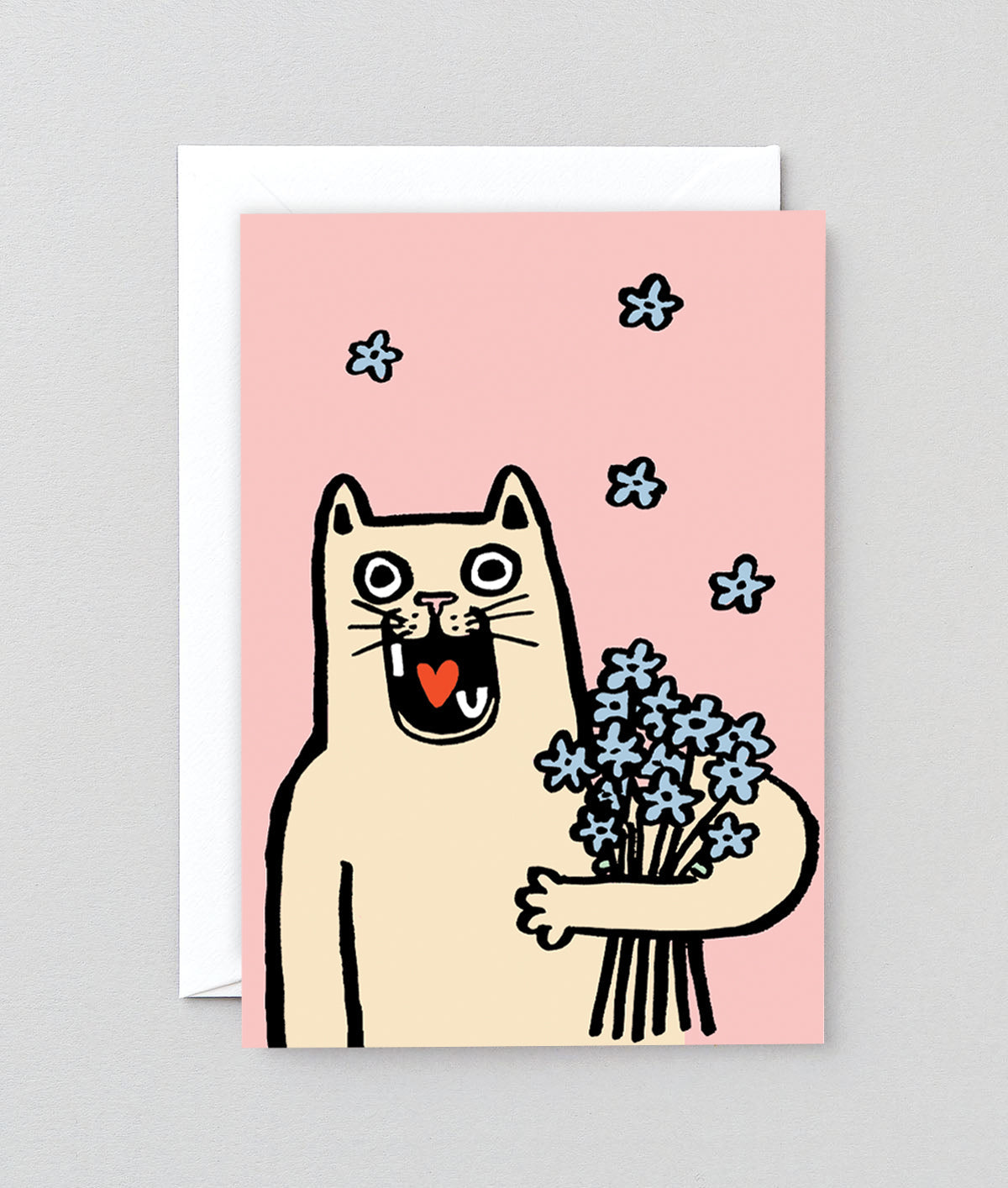 Greeting Card Rosy Isle