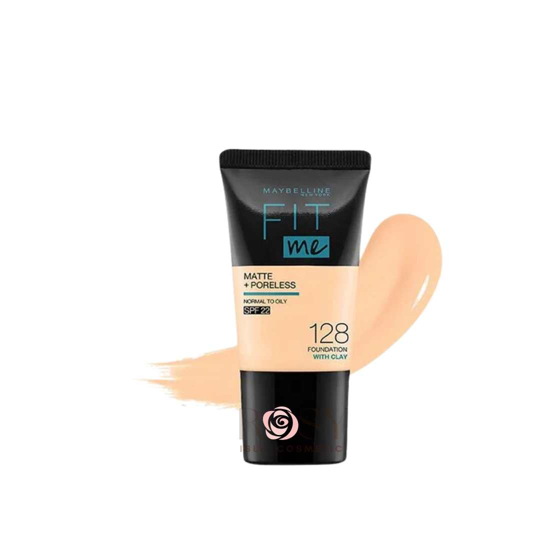 Maybelline NewYork fit me foundation Matte+Poreless 128 tube  80ml