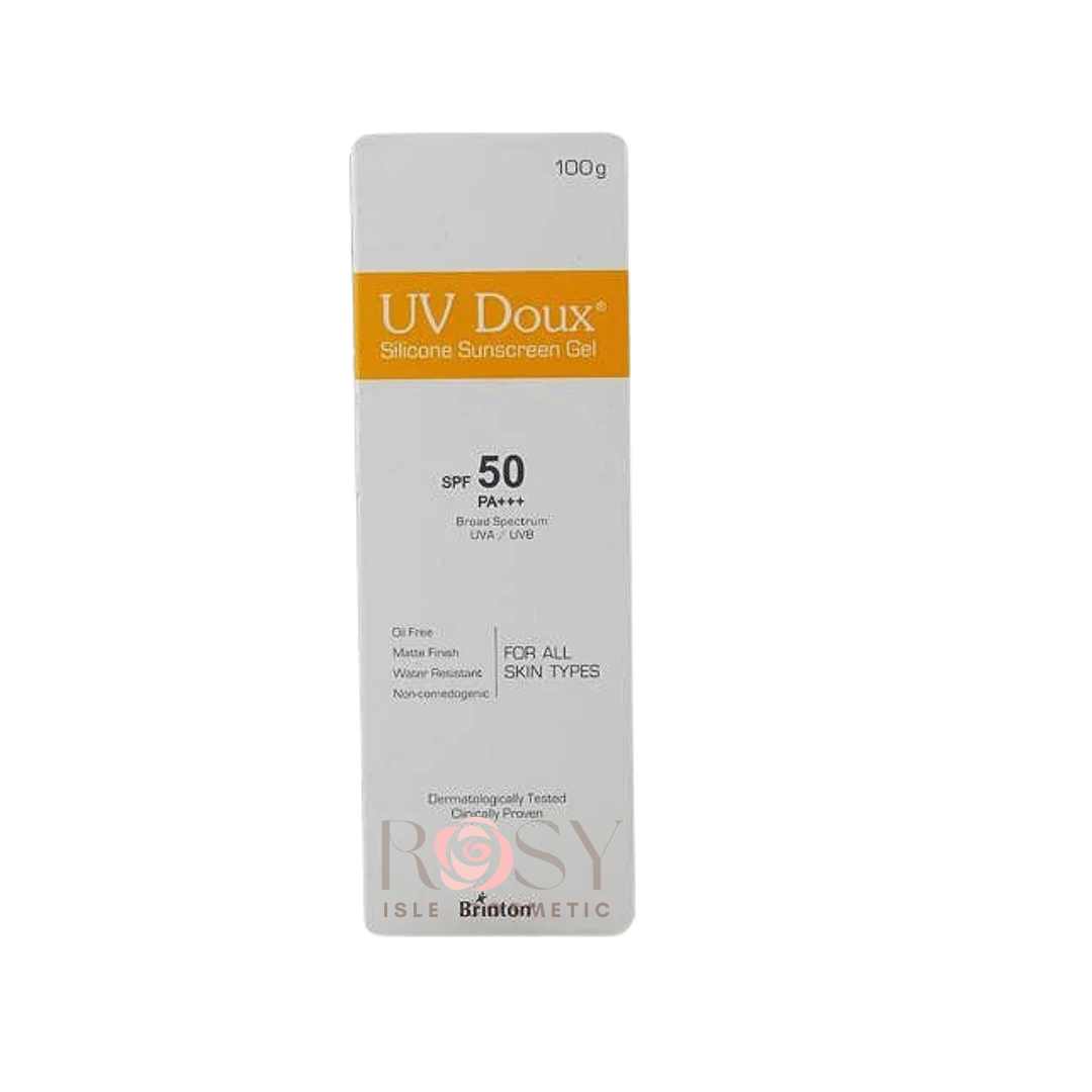 Uv Doux Silicon Gel Sunscreen Safe From Sun Spf 50 PA+++ 100gm