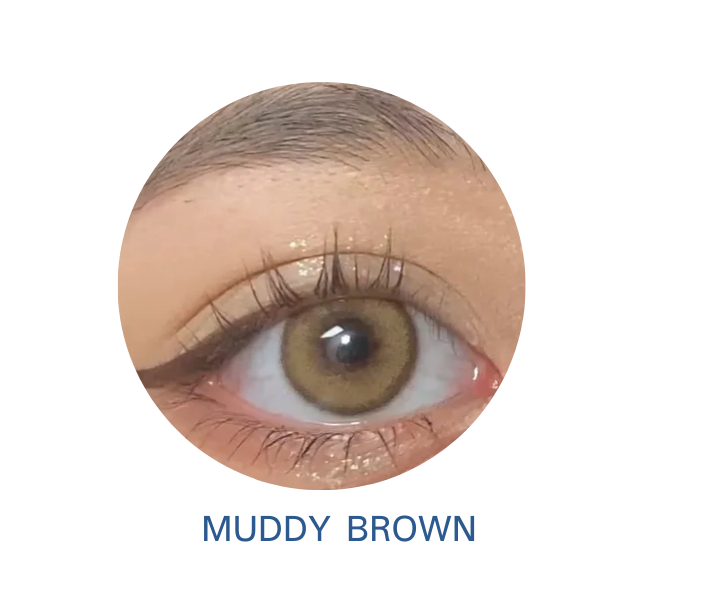 Rosy Isle Color lens Muddy Brown